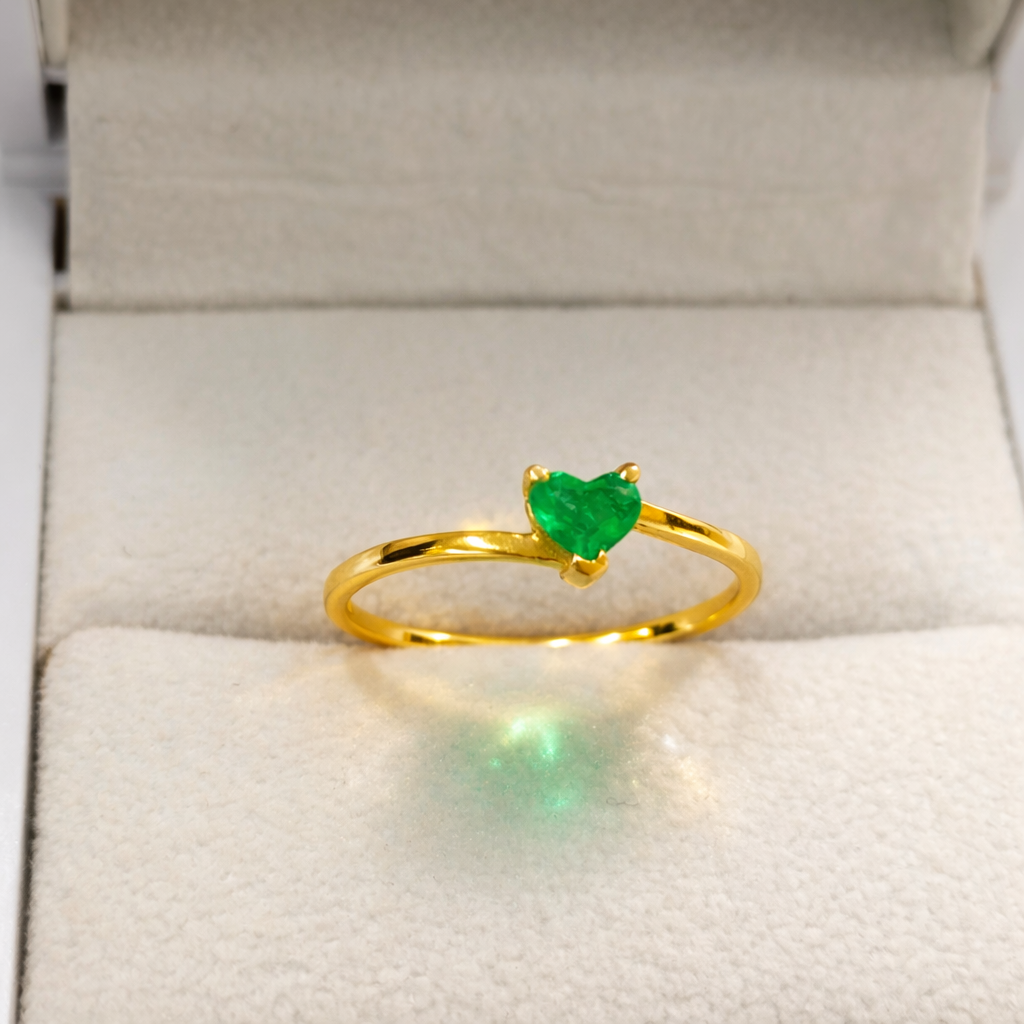 High purity silver ring