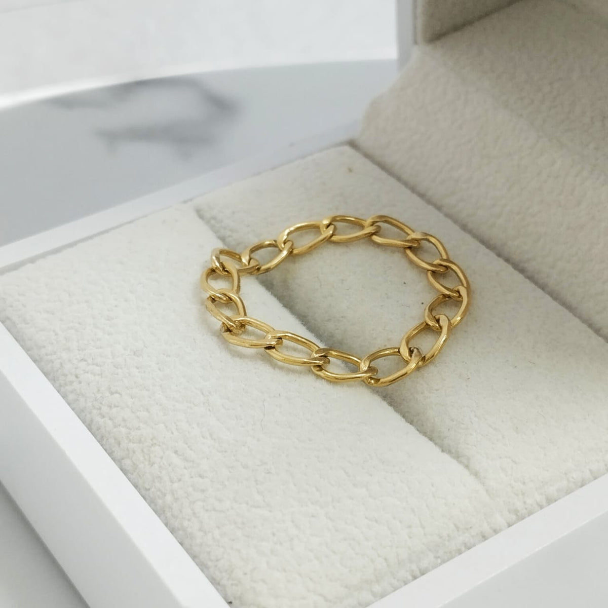 Anillo Cubano T10 1/2 /1.35/gr ID: 2507